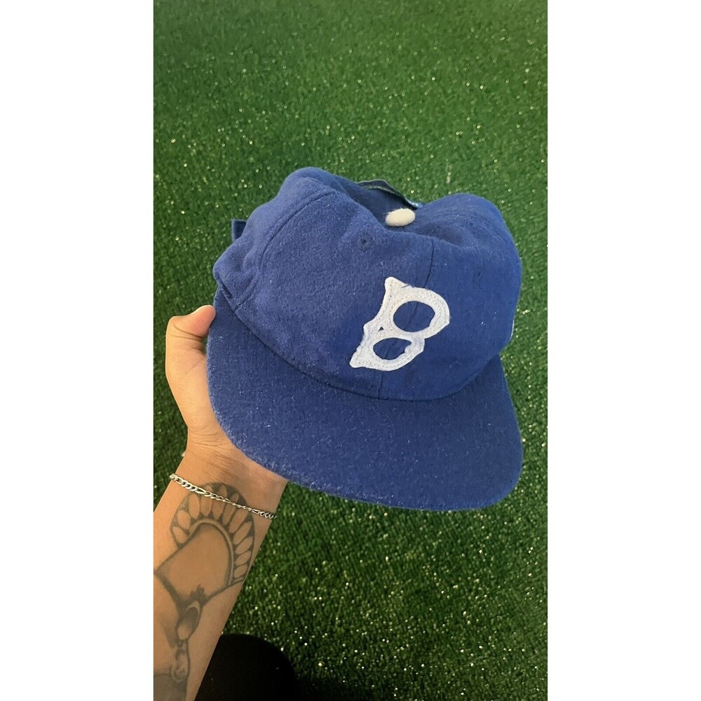 Vintage Style Brooklyn Dodgers Jackie Robinson Adjustable Strapback Hat